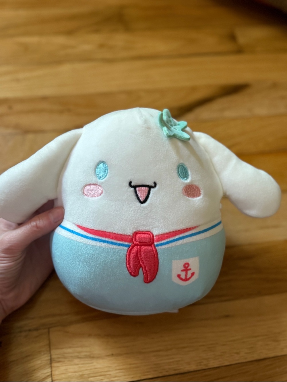 Squishmallows Sanrio Cinnamoroll Sailor Plush Small 2022 Kellytoy